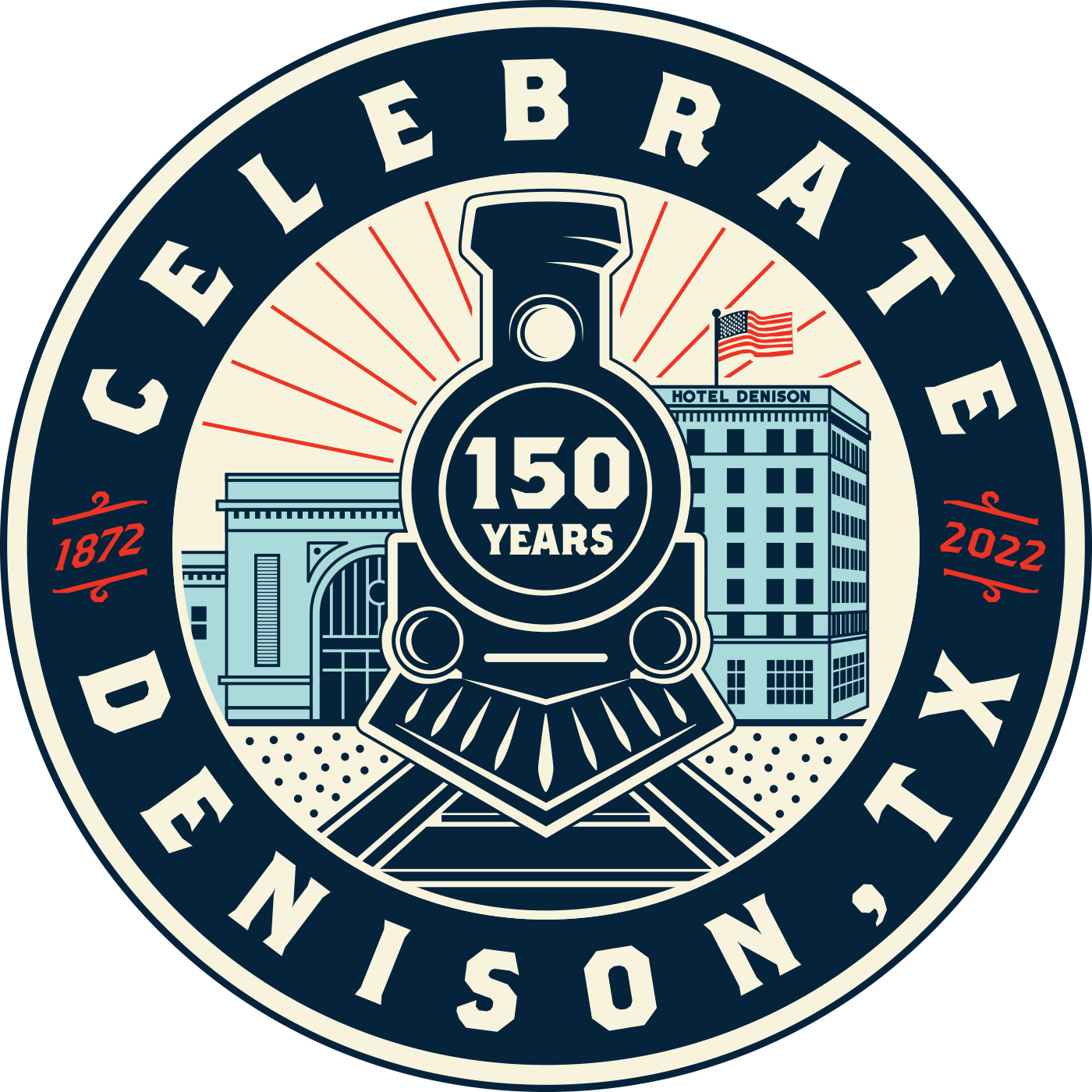 Denison150 logo